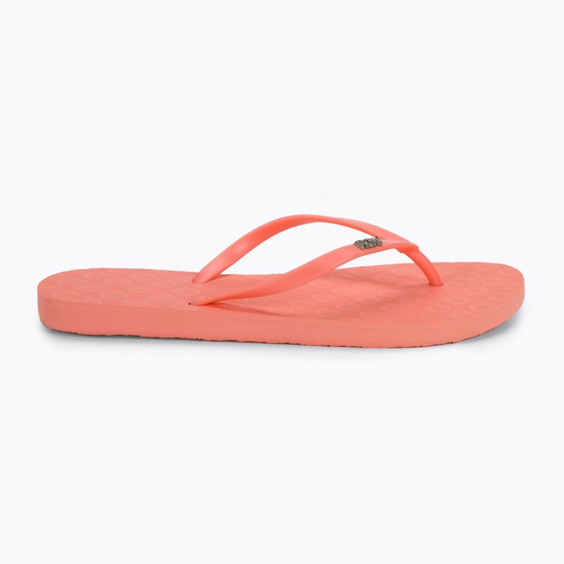 Flip flop pentru femei ROXY Viva IV 2021 hot coral 2