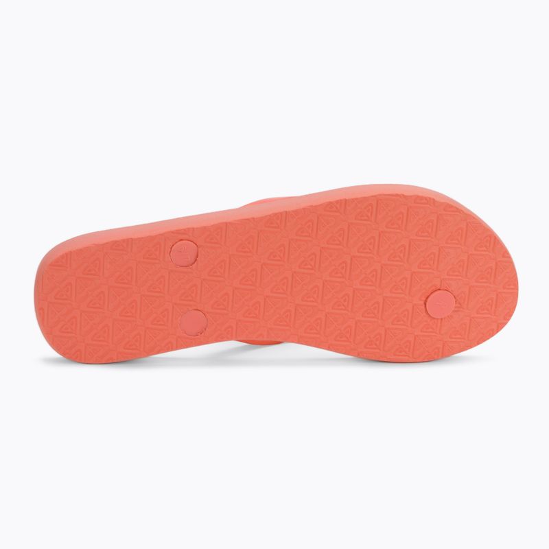 Flip flop pentru femei ROXY Viva IV 2021 hot coral 4