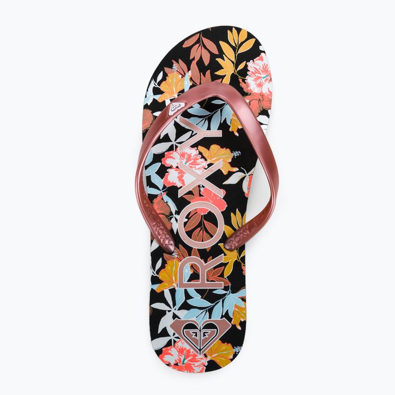 Flip flop pentru femei ROXY Tahiti VII 2021 black/pink 6