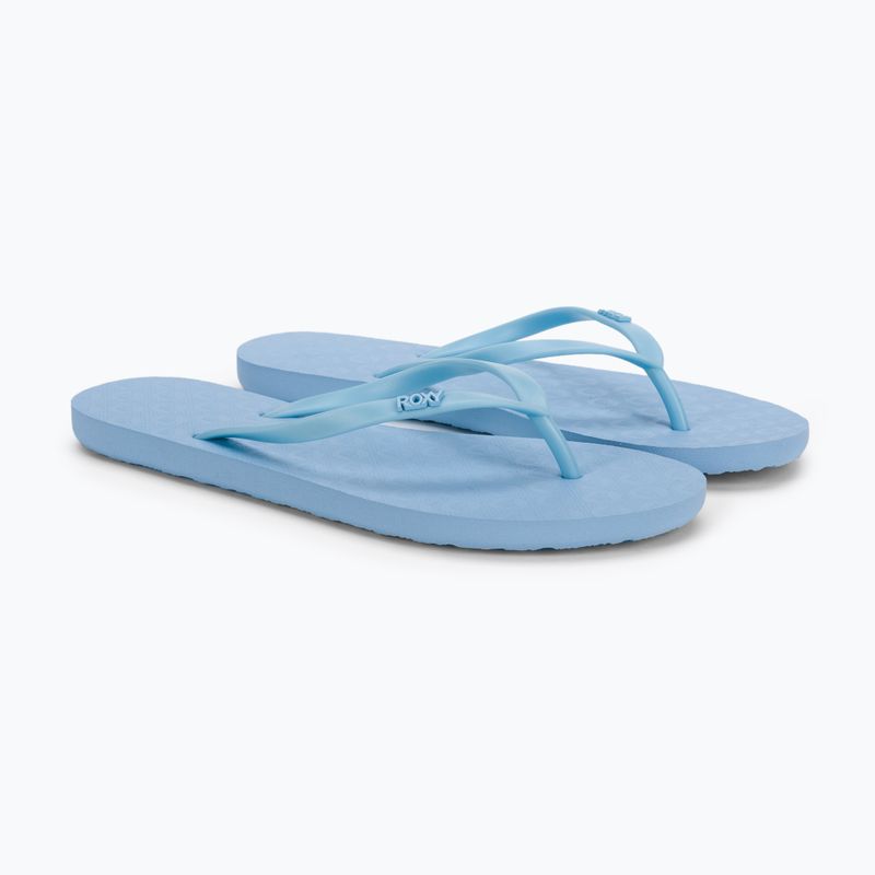Flip flop pentru femei ROXY Viva IV 2021 light blue 5
