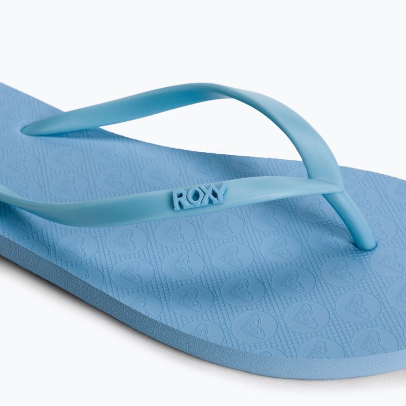 Flip flop pentru femei ROXY Viva IV 2021 light blue 7