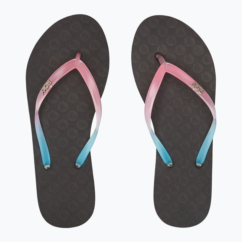 Flip flop pentru femei ROXY Viva Gradient 2021 blue/pink 10