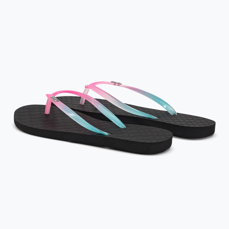 Flip flop pentru femei ROXY Viva Gradient 2021 blue/pink 3