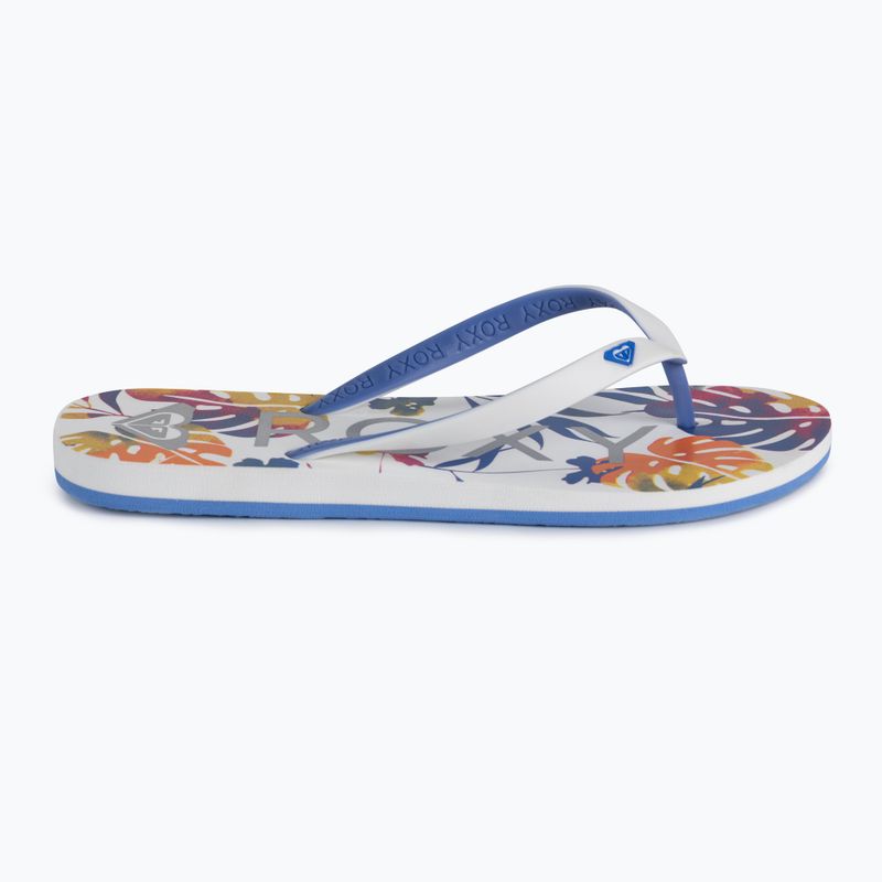 Flip flop pentru femei ROXY Tahiti VII 2021 white/blue/white 2