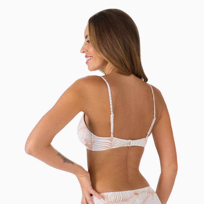 Costum de baie top ROXY Palm Tree Dream Triangle 2021 toast/palm tree 3