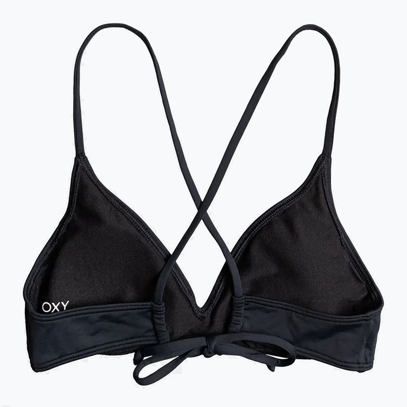 Partea de sus a costumului de baie ROXY Beach Classics Tri anthracite 3