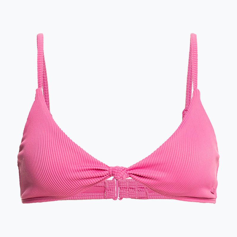 Costum de baie top ROXY Love The Surf Knot 2021 pink guava 5