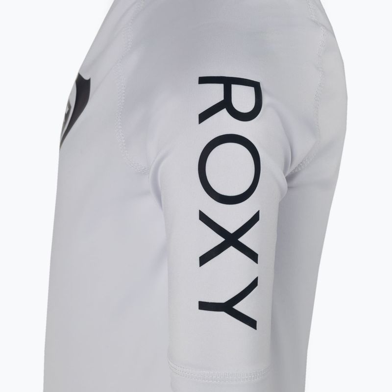 Tricoul de înot pentru copii ROXY Wholehearted 2021 bright white 4