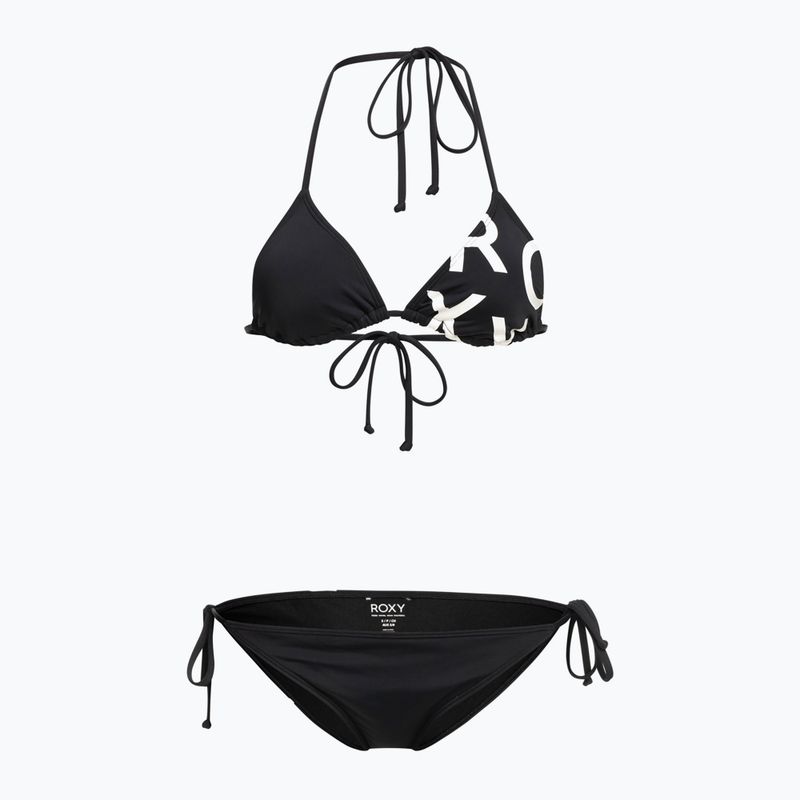 Costum de baie din două piese pentru femei ROXY Beach Classics Tie Side anthracite