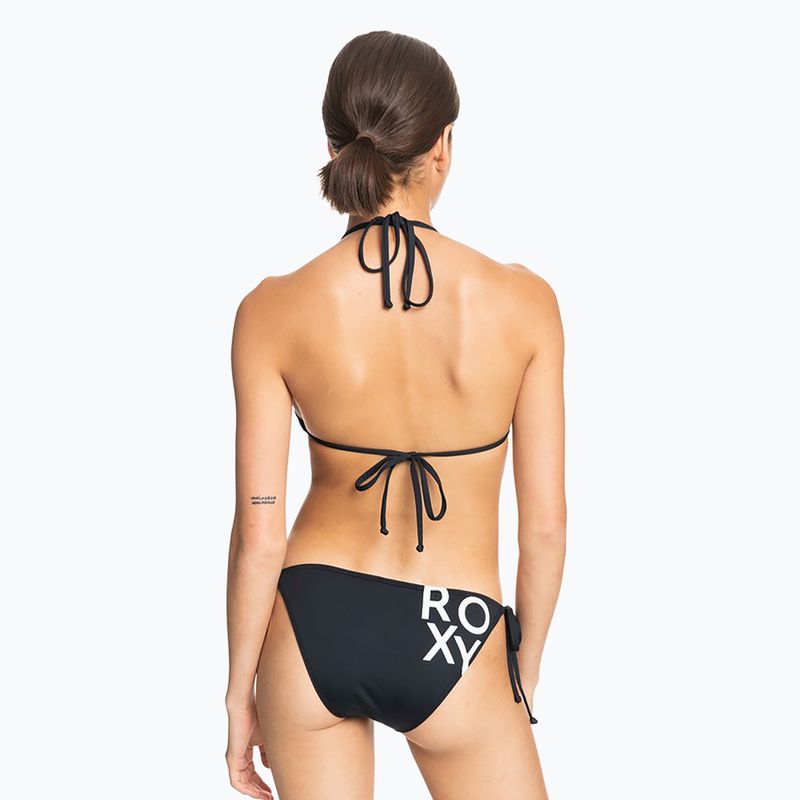 Costum de baie din două piese pentru femei ROXY Beach Classics Tie Side anthracite 4