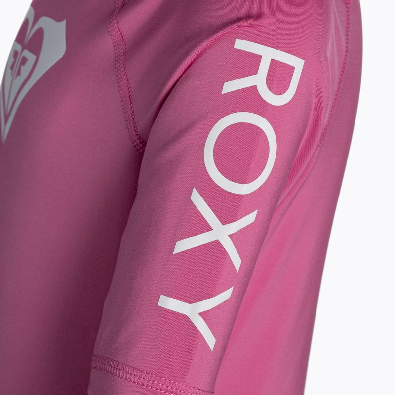 Tricoul de înot pentru copii ROXY Wholehearted 2021 pink guava 4