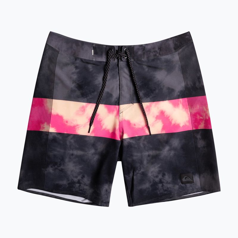 Pantaloni scurți de baie pentru bărbați Quiksilver Highlite Arch 19' gri-roz EQYBS04648-MJY6 5
