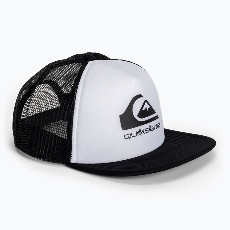 Șapcă de baseball pentru bărbați Quiksilver Foamslayer white/black
