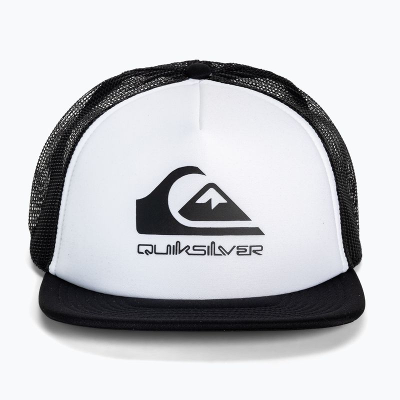 Șapcă de baseball pentru bărbați Quiksilver Foamslayer white/black 4