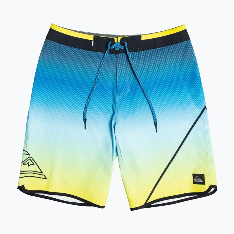 Quiksilver Surfsilk 16' pantaloni scurți de înot pentru copii albastru și galben EQBBS03616-GDJ6