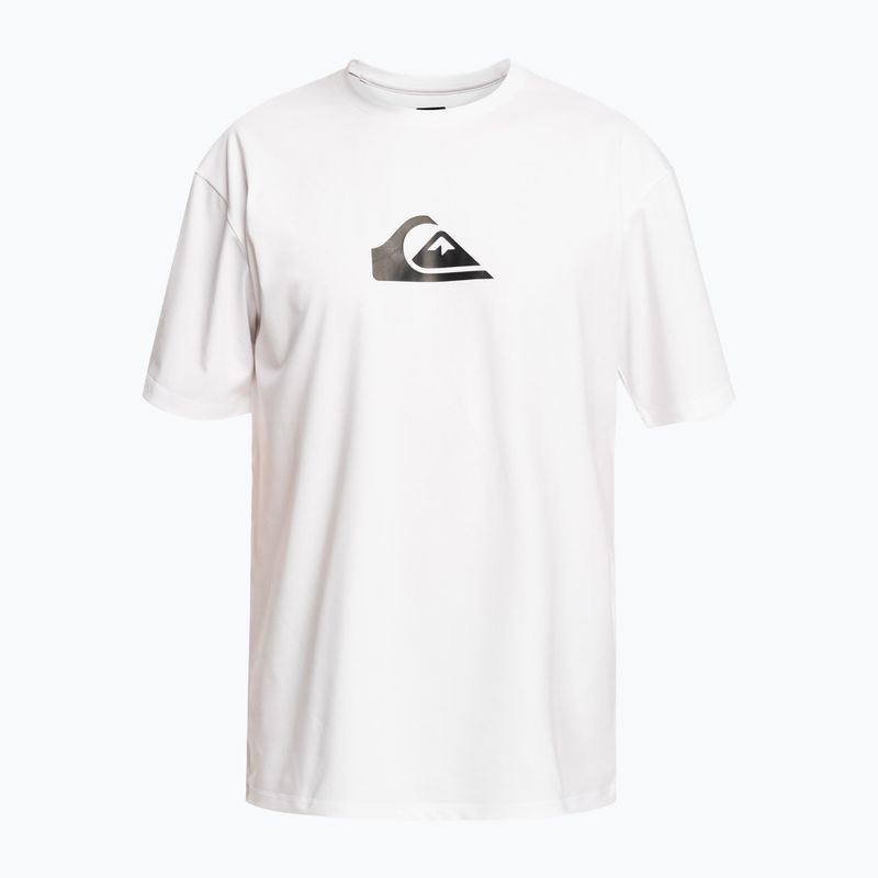 Quiksilver Solid Streak tricou UPF 50+ pentru bărbați alb EQYWR03386-WBB0