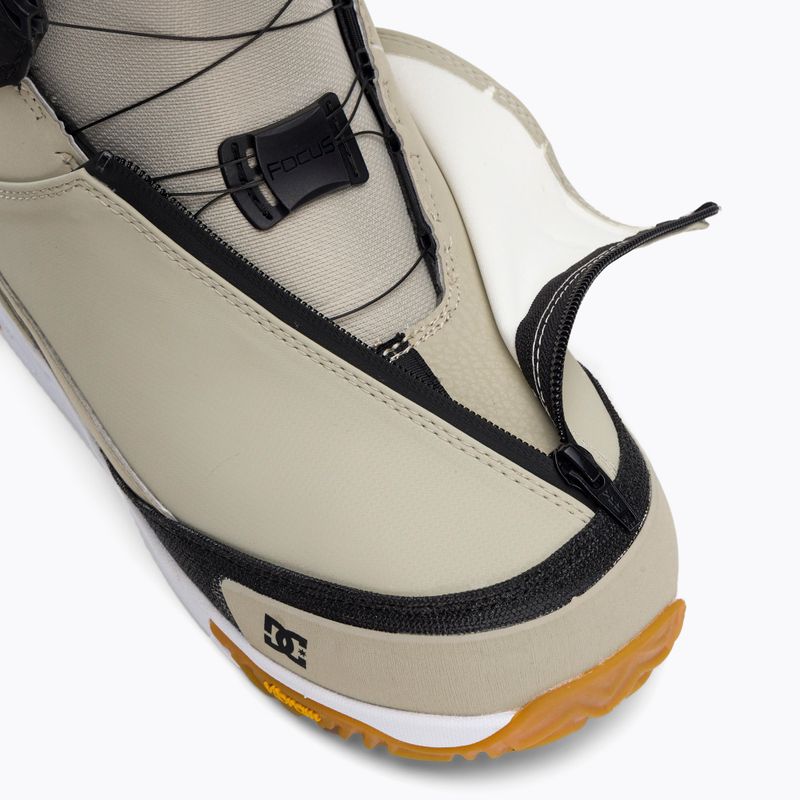 Cizme de snowboard pentru bărbați DC Transcend off white/gum 9