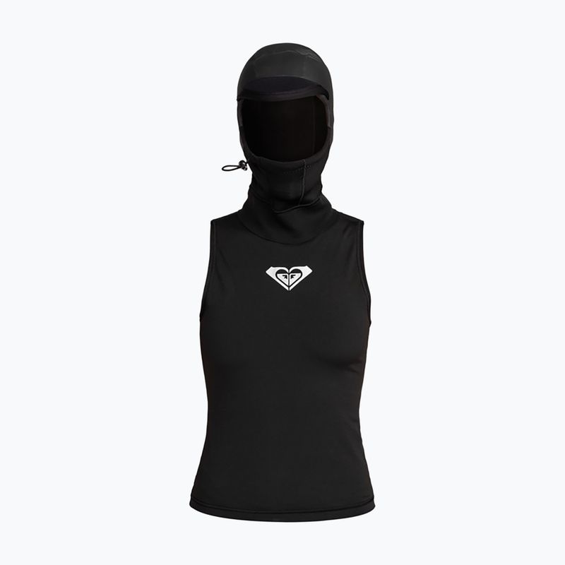Bluză termică de neopren pentru femei ROXY 2.0 mm Swell Series Hooded Wetsuit Vest true black