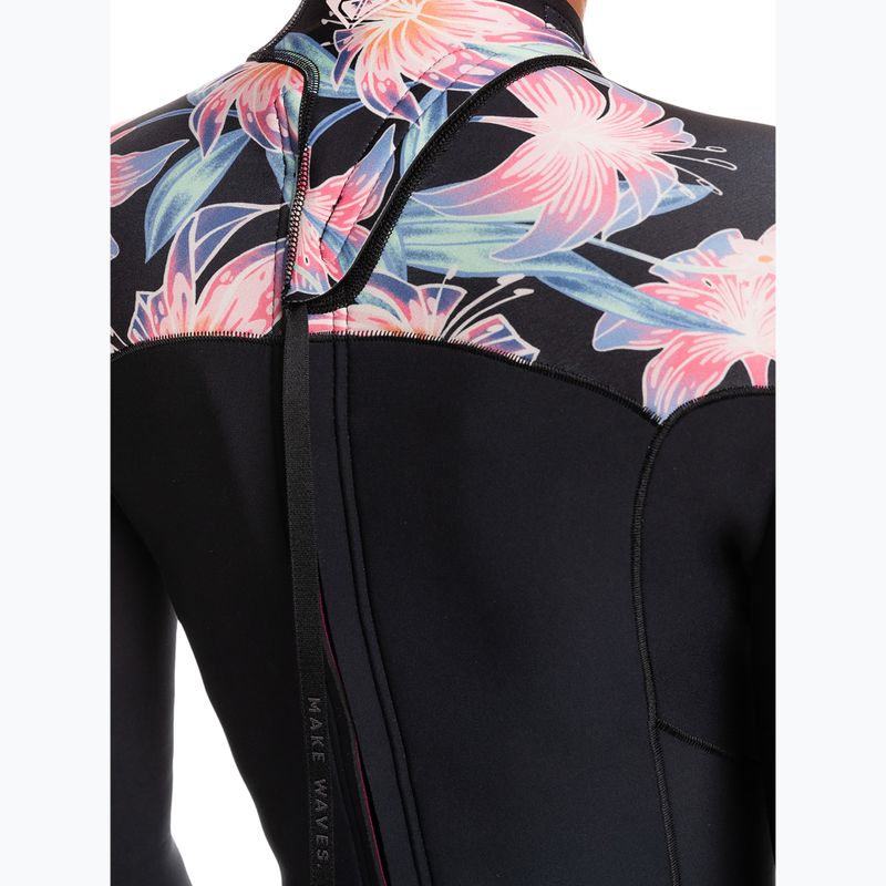 Costum de înot pentru femei ROXY 2.0 Swell Series BZ Qlock anthracite paradise found s 6