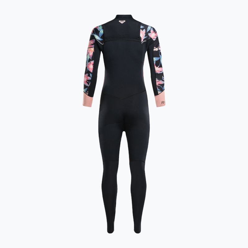 Costumul de neopren pentru femei ROXY 5/4/3 Swell Series FZ GBS 2021 anthracite paradise found s 3