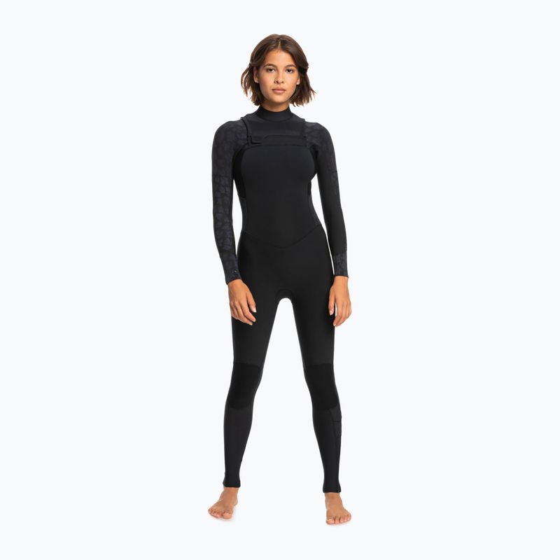 Costumul de neopren pentru femei ROXY 4/3 Swell Series FZ GBS 2021 black 6