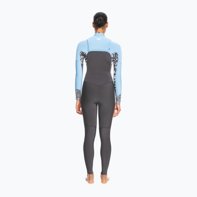 Costumul de neopren pentru femei ROXY 5/4/3 Swell Series FZ GBS 2021 jet/boy blue 2