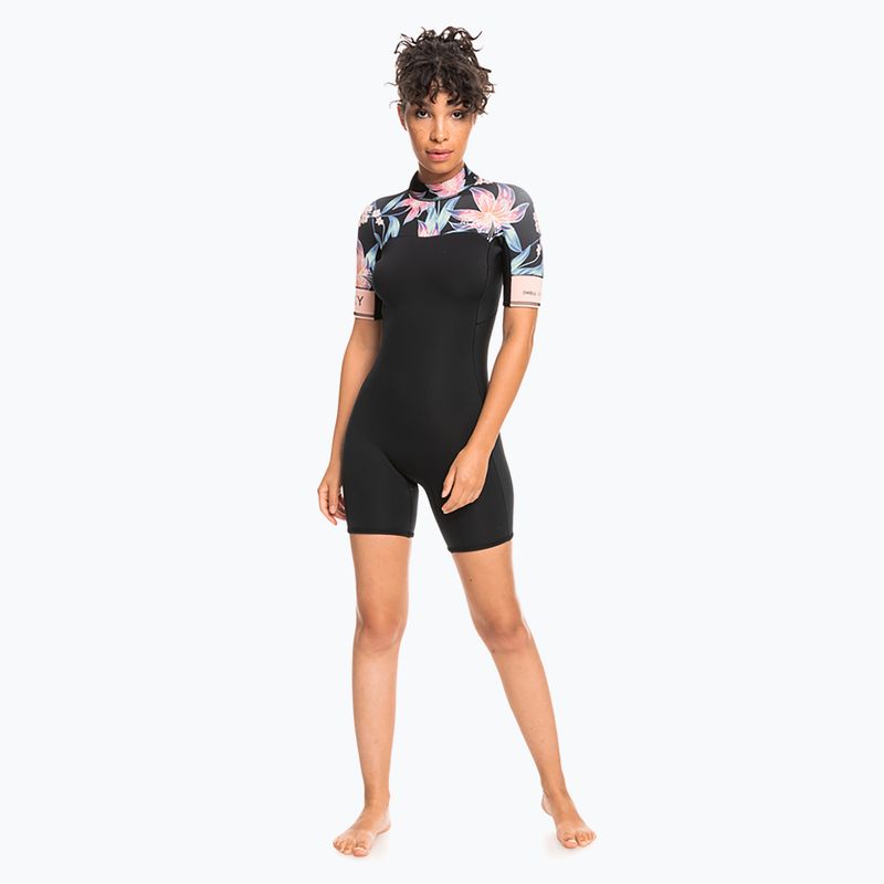 Costumul de neopren pentru femei ROXY 2.0 Swell Series SS BZ QLCK 2021 anthracite paradise found s 2