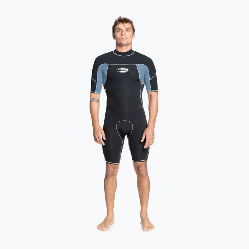 Quiksilver bărbați 2/2 Capsule Saturn Saturn SS SP negru / albastru provincial costum de neopren negru / albastru provincial 7