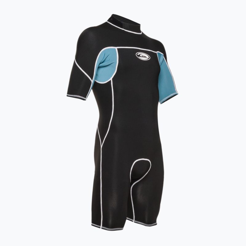 Quiksilver bărbați 2/2 Capsule Saturn Saturn SS SP negru / albastru provincial costum de neopren negru / albastru provincial