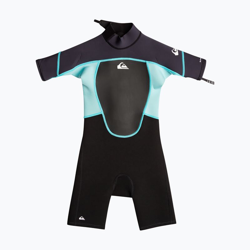 Quiksilver 2/2 Prologue spumă de înot pentru copii SS SP BZ negru/jet negru/albastru angelic