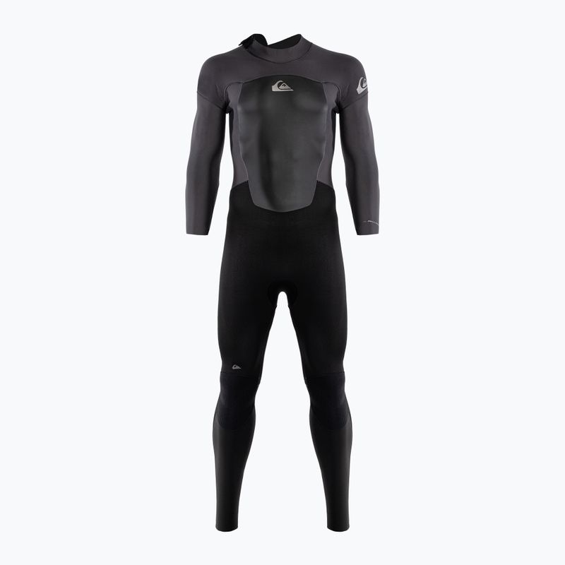 Costum de înot pentru bărbați Quiksilver 4/3 Prologue BZ KTW0 gri-neagră EQYW103175-KTW0