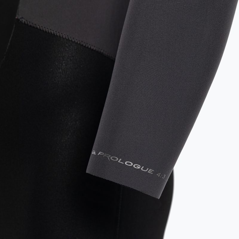 Costum de înot pentru bărbați Quiksilver 4/3 Prologue BZ KTW0 gri-neagră EQYW103175-KTW0 5