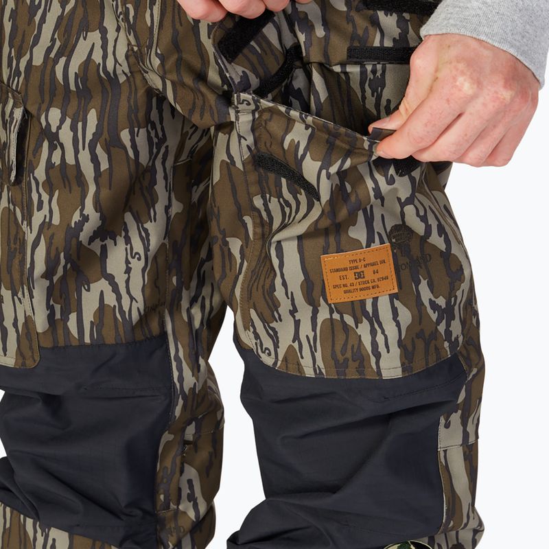 Pantaloni de snowboard pentru bărbați DC Code mossy oak original bottomland 7