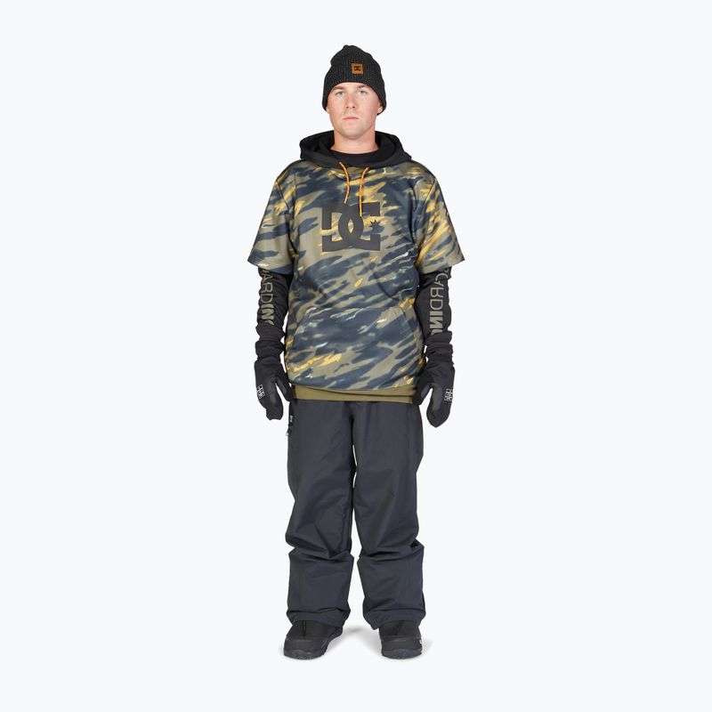 Tricou de snowboard pentru bărbați DC Dryden angled tie dye ivy green 2