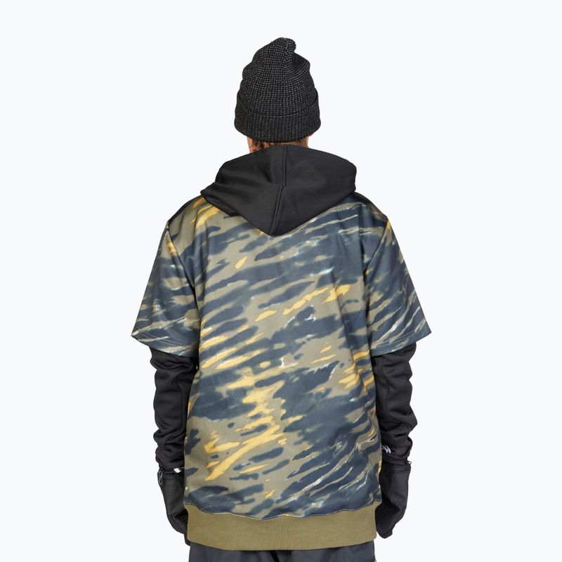 Tricou de snowboard pentru bărbați DC Dryden angled tie dye ivy green 3