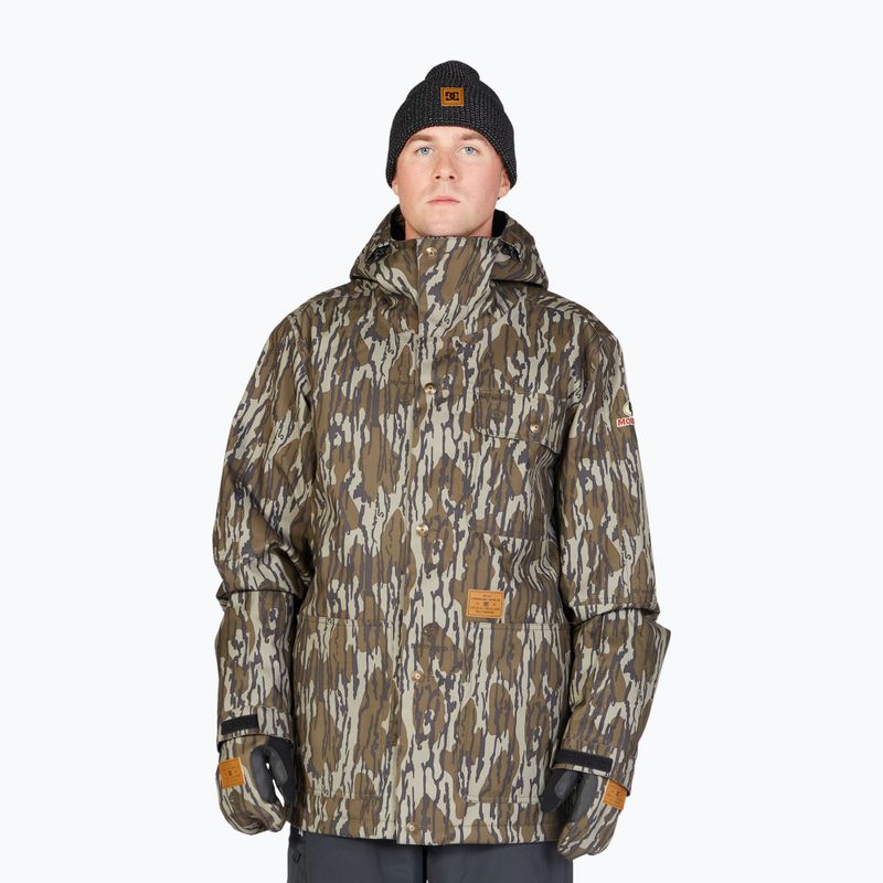 Jachetă de snowboard pentru bărbați DC Servo mossy oak original bottomland