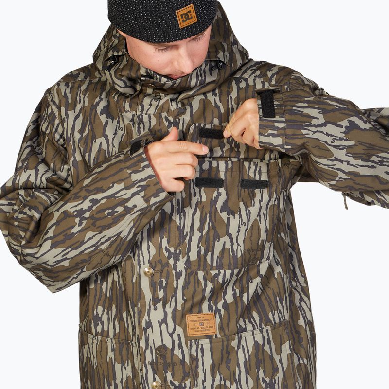 Jachetă de snowboard pentru bărbați DC Servo mossy oak original bottomland 4