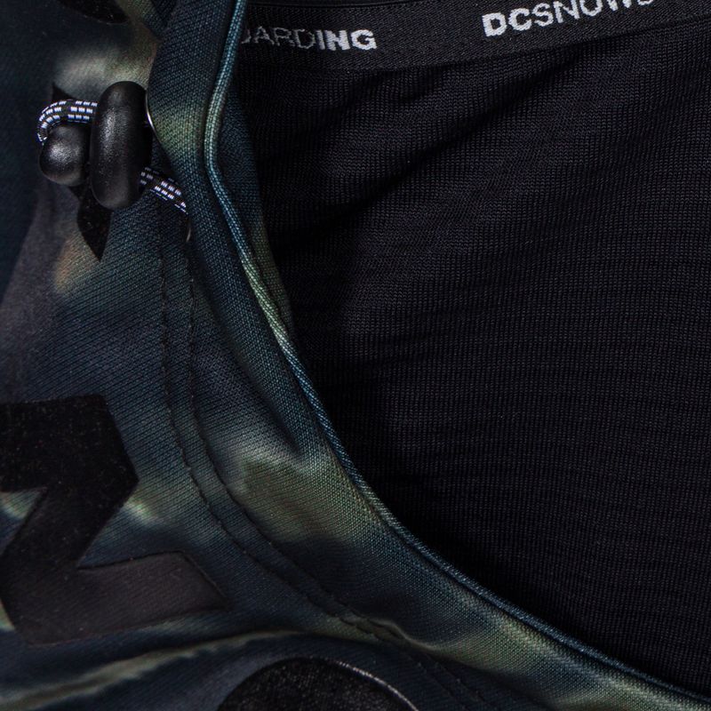 Balaclava pentru bărbați DC Hoodaclava angled tie dye ivy green 5