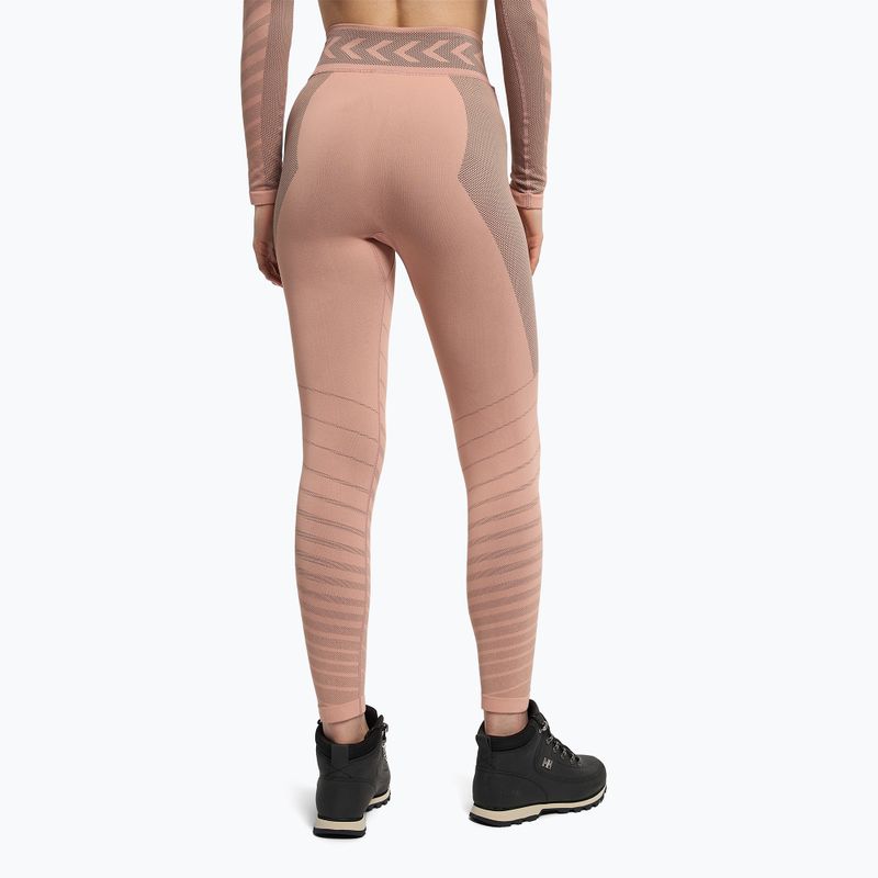 Pantaloni termoactivi pentru femei ROXY Base Layer 2021 gray violet