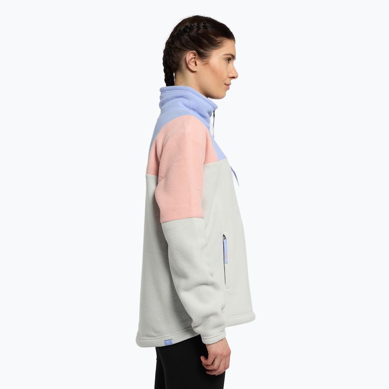 Pulover de snowboard pentru femei ROXY Chloe Kim Layer 2021 heather grey 3