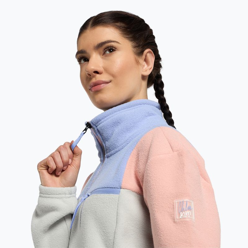 Pulover de snowboard pentru femei ROXY Chloe Kim Layer 2021 heather grey 5