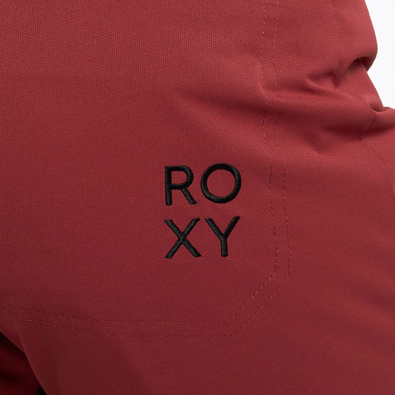 Pantaloni de snowboard pentru femei ROXY Diversion 2021 brick red 5