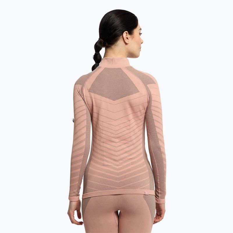 Bluză termică damă ROXY Base Layer Top Warmlink gray violet 4