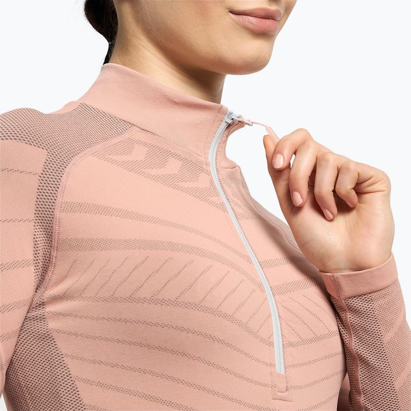 Bluză termică damă ROXY Base Layer Top Warmlink gray violet 5