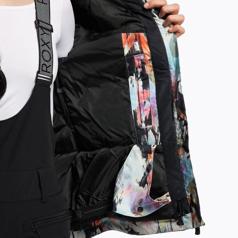 Jachetă de snowboard pentru femei ROXY Jet Ski 2021 true black tenderness 11