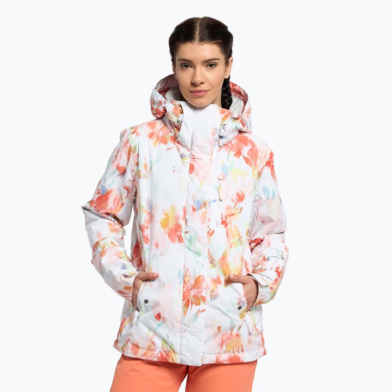 Jachetă de snowboard pentru femei ROXY Jetty 2021 bright white tenderness