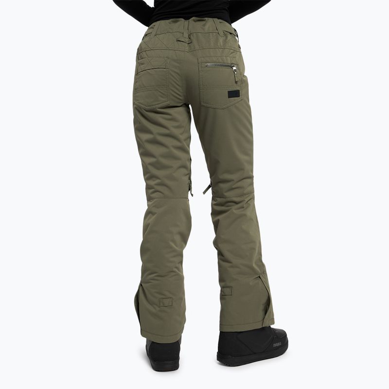 Pantaloni de snowboard pentru femei ROXY Nadia 2021 deep lichen green 4