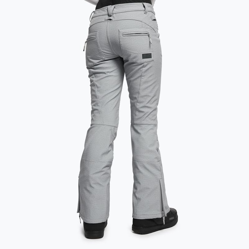 Pantaloni de snowboard pentru femei ROXY Rising High 2021 heather grey 4