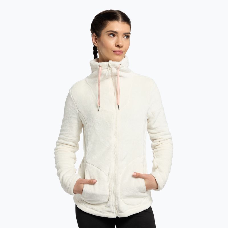 Pulover de snowboard pentru femei ROXY Tundra Fleece 2021 egret
