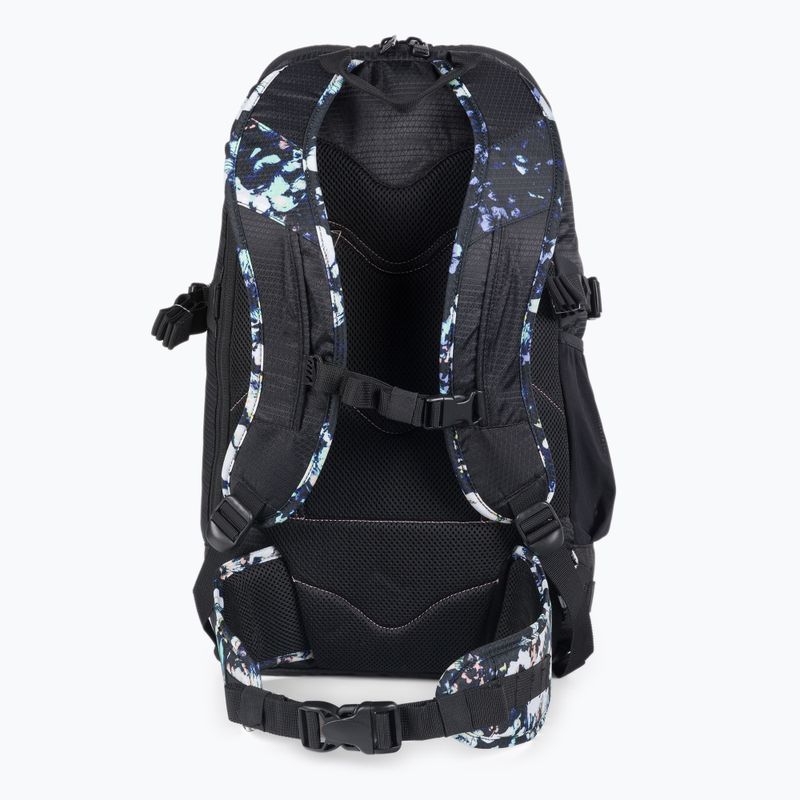 Rucsac de snowboard pentru femei ROXY Tribute 2021 true black black flowers 3